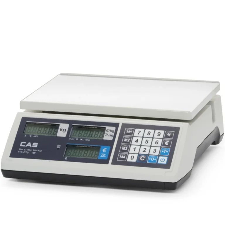 Kereskedelmi mérleg 15 kg-ig, 290x209 mm