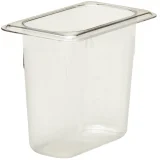 Camwear GN 1/9 polikarbonát tartály, 1,4 l, 176x108x150 mm