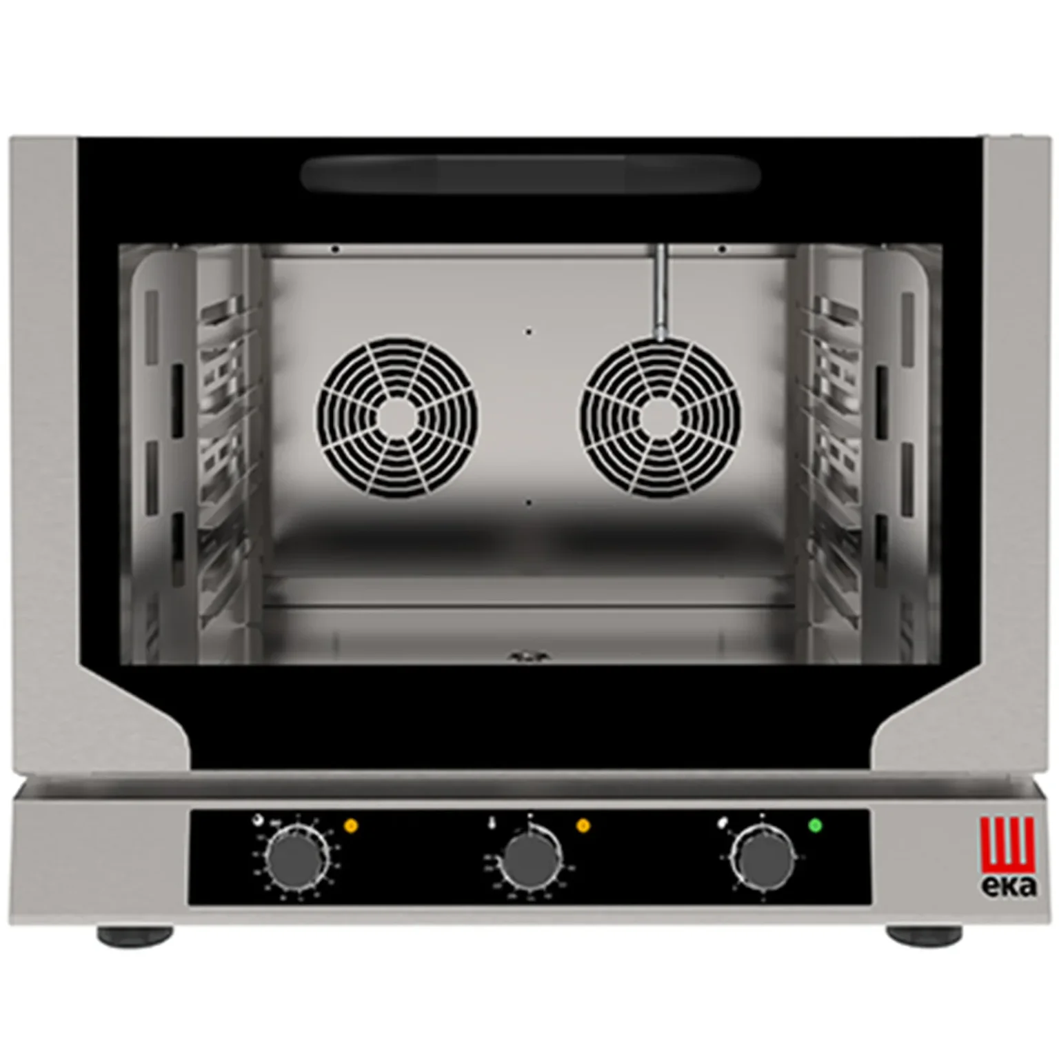 Konvekciós gőzsütő párásítással, 4 x GN 1/1, 6,4 kW, 400 V