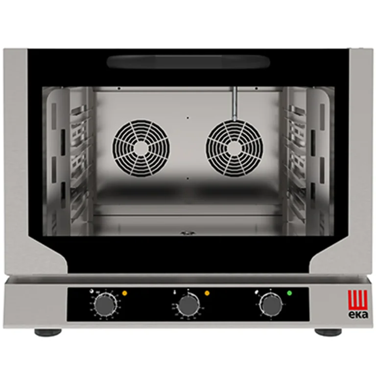 Konvekciós gőzsütő párásítással, 4 x GN 1/1, 6,4 kW, 400 V