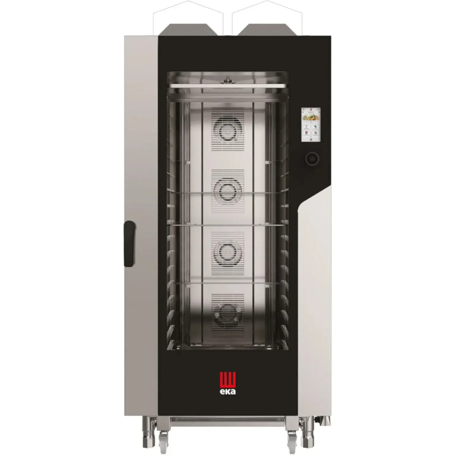 Millennial érintőképernyős péksüteményes gáz kombinált sütő 16 x 600 x 400 mm 30 kW