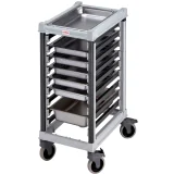 Camshelving 9x GN 1/1 konténer szállító kocsi 5