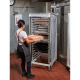 Cărucior de transport pentru containere Camshelving 18x GN 2/1 1/1 5