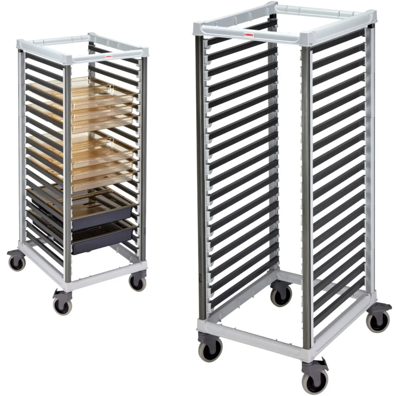 Cărucior de transport pentru containere Camshelving 18x GN 2/1 1/1 Cărucior de transport pentru containere Camshelving 18x GN 2/1 1/1