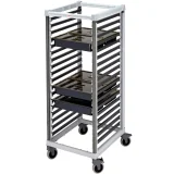 Cărucior de transport pentru containere Camshelving 18x GN 2/1 1/1 3