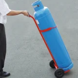 Cărucior de sudură pentru transportul buteliilor de gaz, diametru 315 mm 2