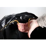 Metalni stalak za smeće za vreće s poklopcem od 120 L 4