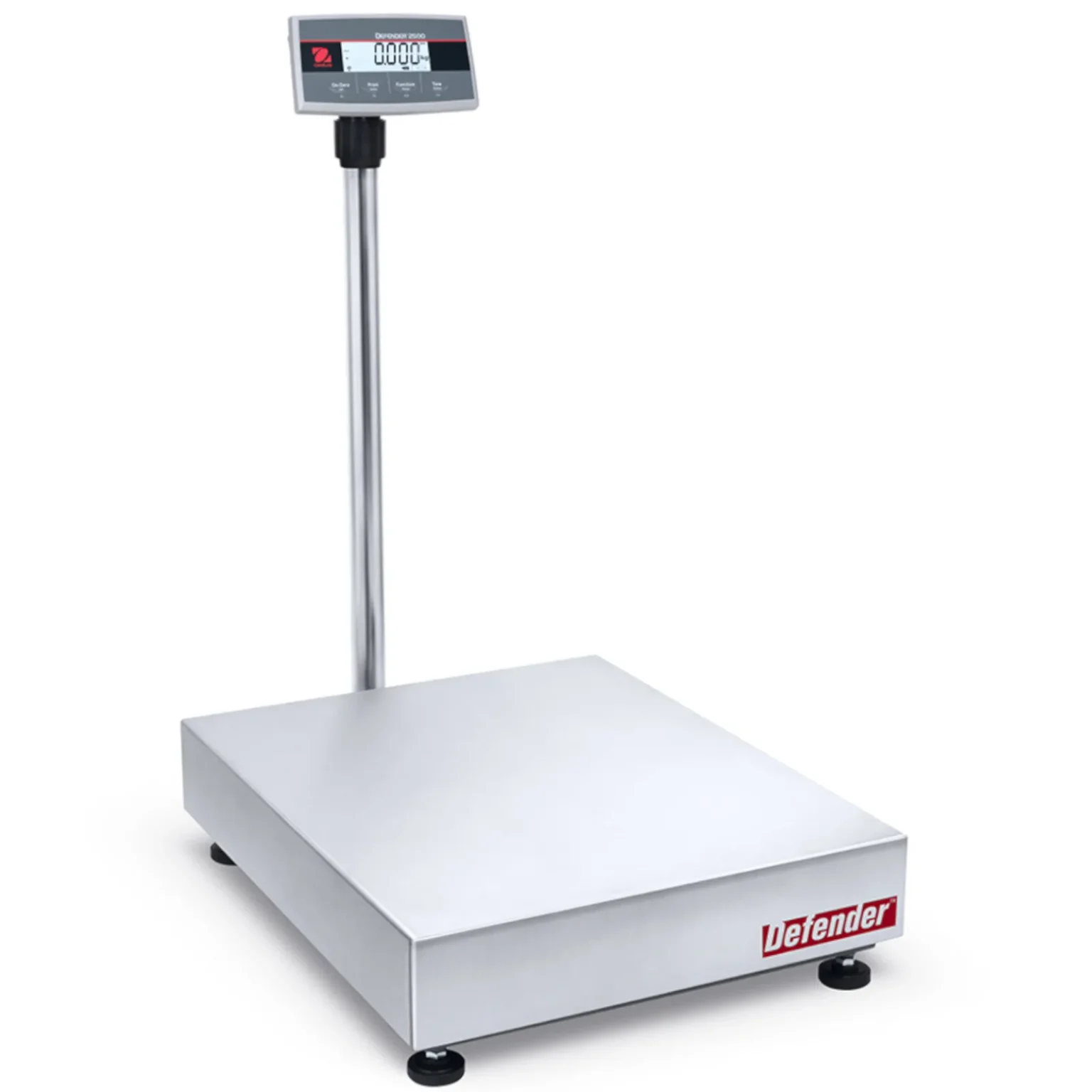Cântar de platformă de depozit OHAUS DEFENDER 2500 LCD 50x60 cm 150 kg / 50 g cu verificare Cântar de platformă de depozit OHAUS DEFENDER 2500 LCD 50x60 cm 150 kg / 50 g cu verificare