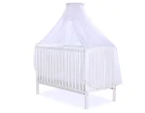 Mosquito-net made of chiffon-  white 2