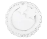 Nest with flounce - white 7