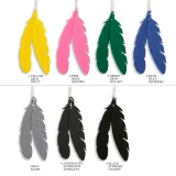 Teepee tent for kids + decorative feathers - grey rosette 6
