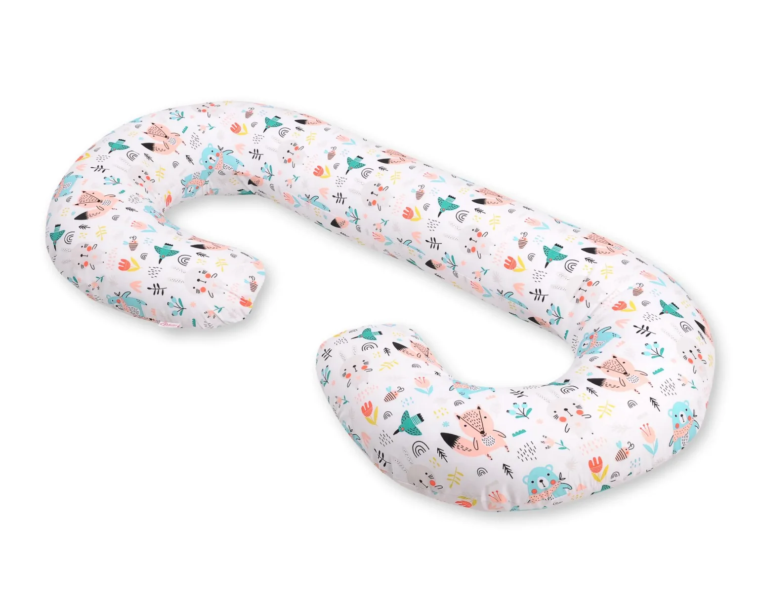 Cotton  pillowcase for pregnancy Pillow C - blue teddy bears