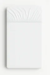 Fitted Terry Sheet 120x60 cm - white