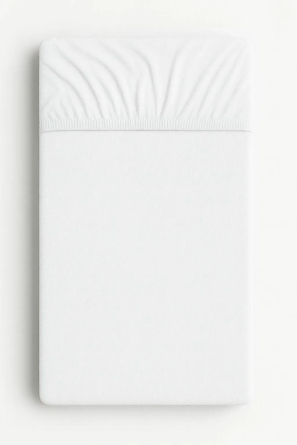Fitted Terry Sheet 140x70 cm - White