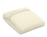 Sheet made of cotton jersey 120x60cm - cream 3