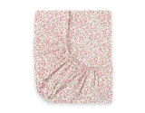 Sheet made of cotton 120x60cm -little pink flowers 3