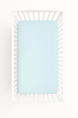 Sheet made of cotton 140x70cm - mint 2