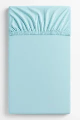 Sheet made of cotton 140x70cm - mint