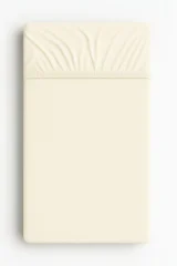 Sheet made of cotton jersey 120x60cm - cream