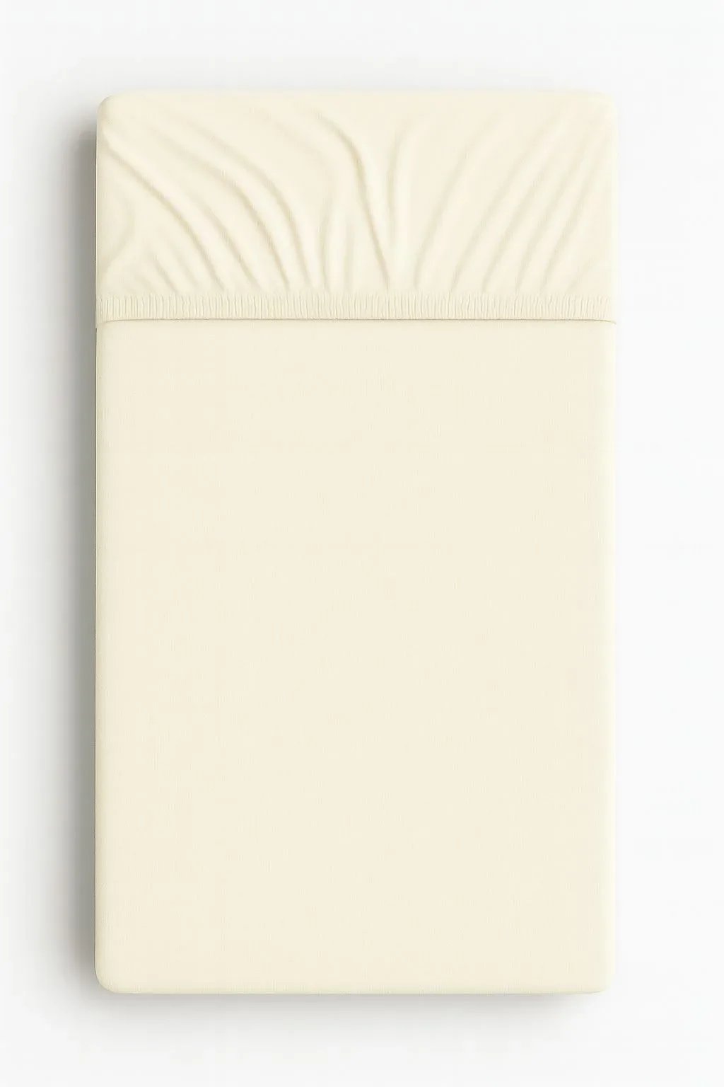 Sheet made of cotton jersey 120x60cm - cream