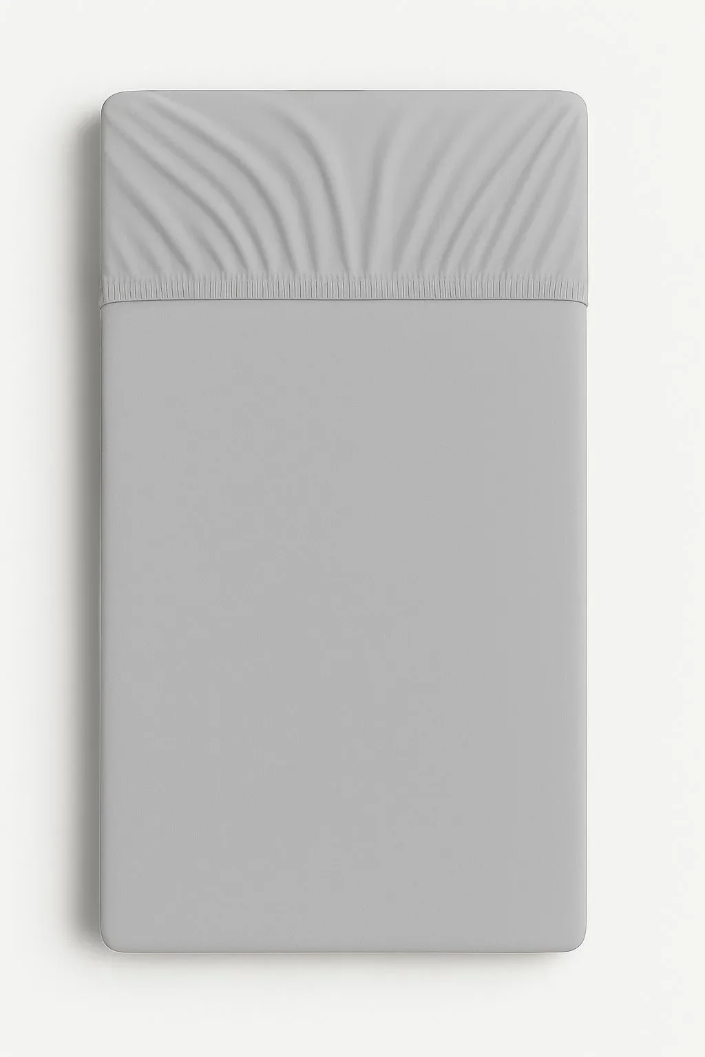 Sheet made of cotton jersey 140x70cm - gray