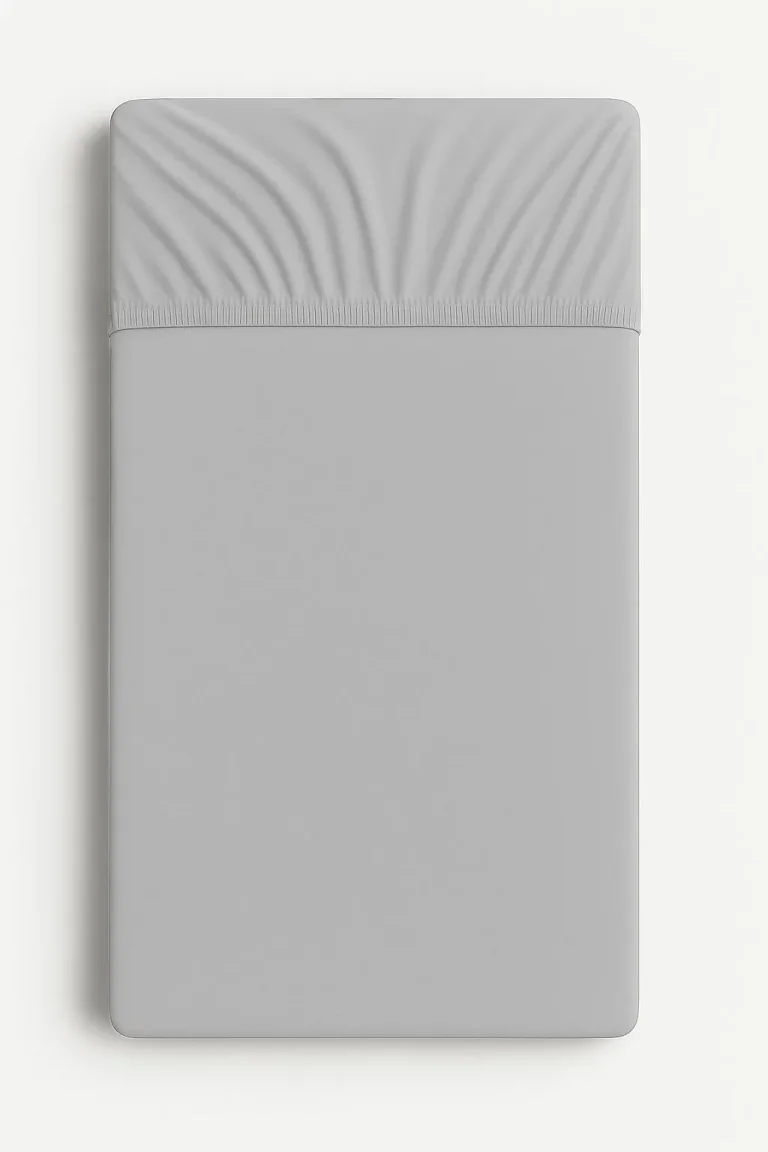 Sheet made of cotton jersey 140x70cm - gray