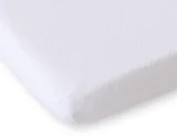 Fitted Terry Sheet 120x60 cm - white 2