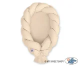 Braided baby nest 2 in 1- beige 2