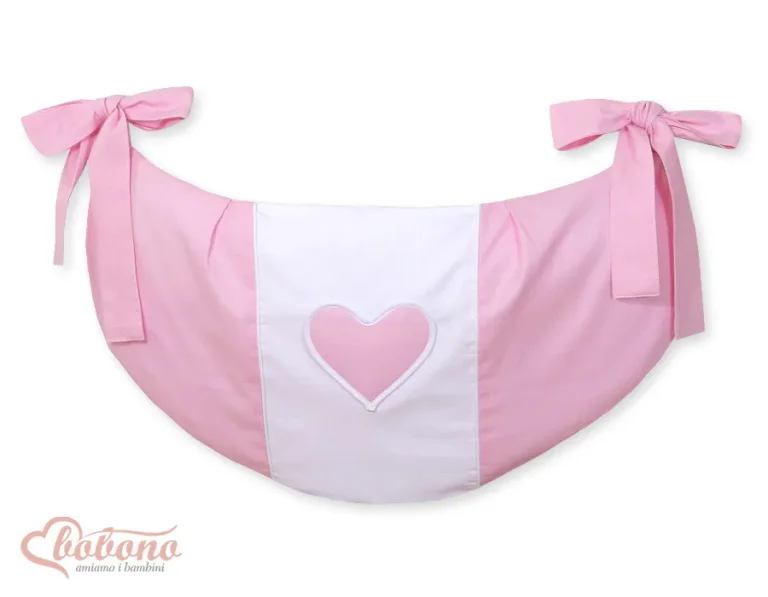 Toys bag- Hanging Hearts pink