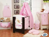 Canopy made of  fabric- Good Night pink